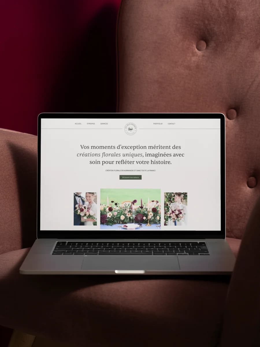 Aperçu projet conception site internet Calvados