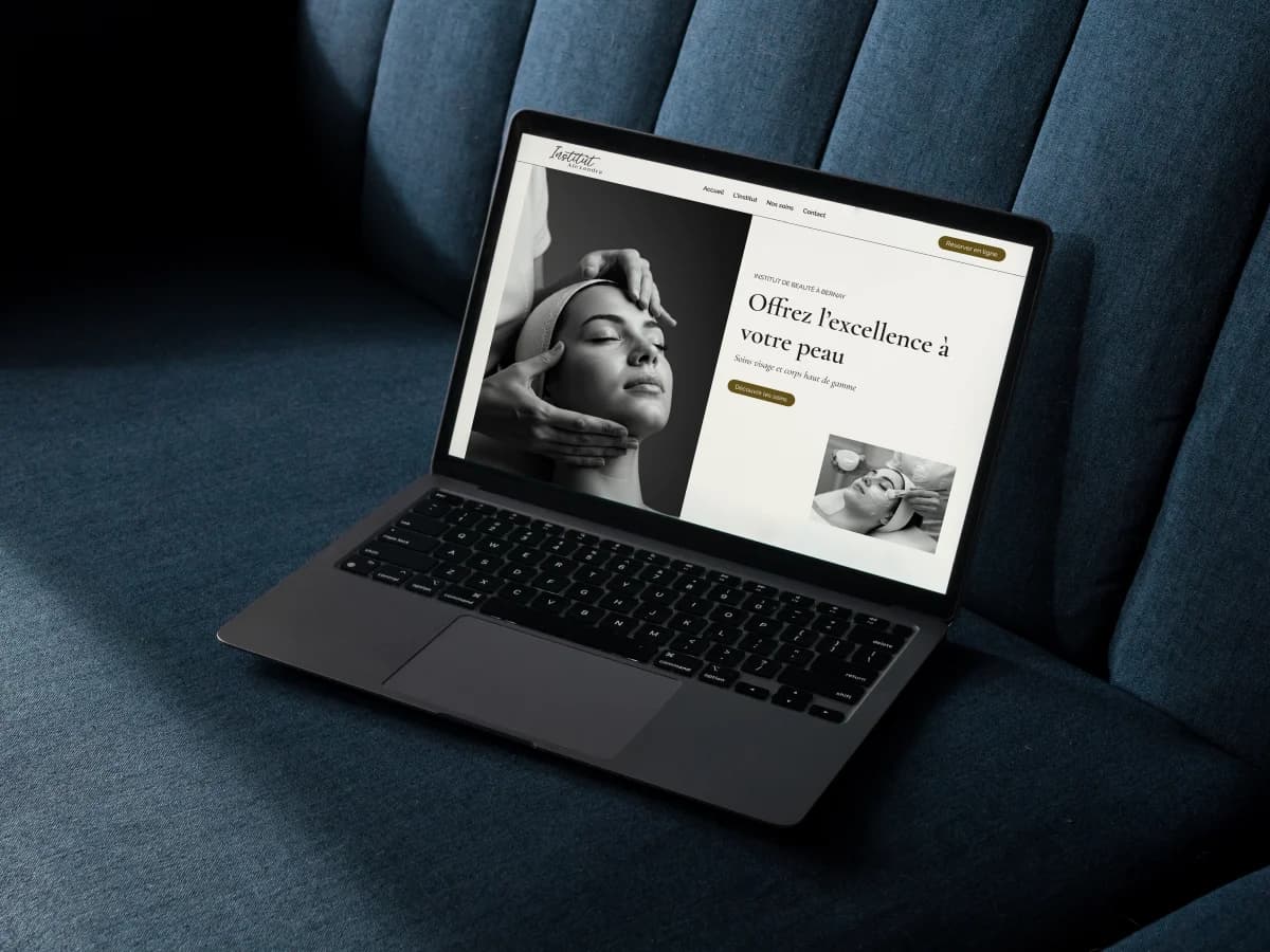 Aperçu création site sur-mesure en Normandie