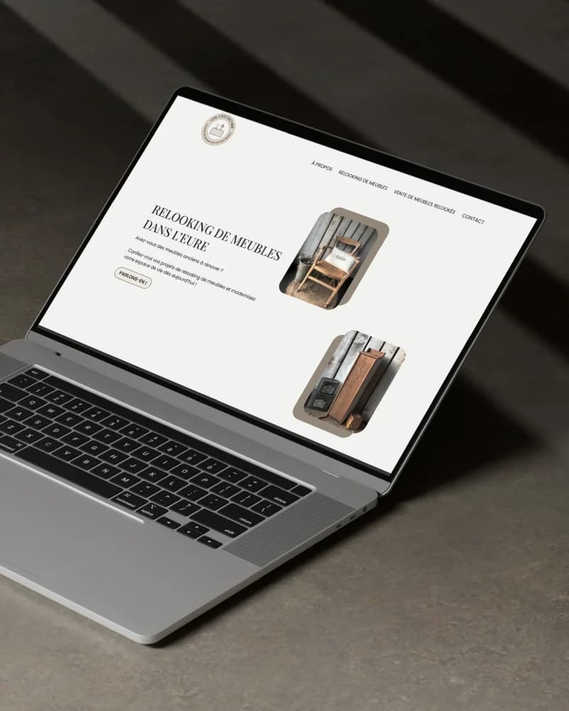 Aperçu des projets d'identité visuelle et de site web en Normandie
